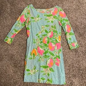 Lilly Pulitzer Long Sleeved Shift Dress